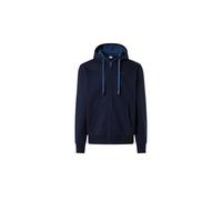 NORTH SAILS Felpa Hoodie Uomo in Cotone Organico con Zip e Logo Ricamato