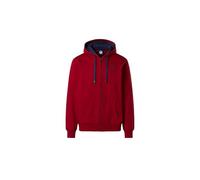 Felpa North Sails Simple Full Zip Hoodie Con Cappuccio Uomo Cotone Rosso