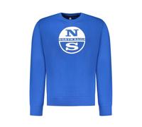 North Sails - Felpa in cotone con orlo e polsini a coste - - Sweatshirts & Hoodies - Uomo - Blu - L