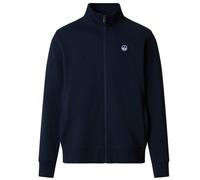 North Sails Felpa manica lunga BASIC FULL ZIP SWEATSHIRT navy blu 691232-0802