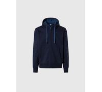 North Sails Felpa manica lunga FULL ZIP Hoodie cappuccio 691085 navy blu