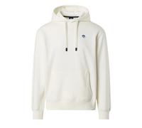 NORTH SAILS Felpa Hoodie Uomo in Cotone Organico con Patch Logo