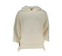 North Sails, ,Sweatshirts & Hoodies ,Donna ,Bianco ,S Felpa bianca con cappuccio e maniche 3/4
