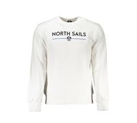 NORTH SAILS FELPA SENZA ZIP UOMO BIANCO