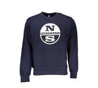 NORTH SAILS Maglione Uomo Cotone Blu, Blu, Large