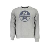 North Sails Felpa Senza Zip Uomo Grigio