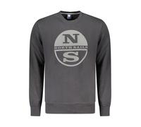 NORTH SAILS FELPA SENZA ZIP UOMO NERO TAGLIA = L