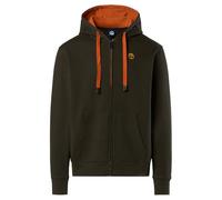 NORTH SAILS Felpa Uomo con Zip e Logo Ricamato (Forest Green)