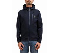 NORTH SAILS - Felpa uomo con zip e patch logo