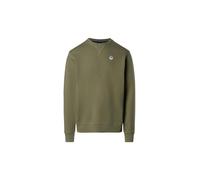 NORTH SAILS Felpa Uomo in Cotone Organico con Patch Logo
