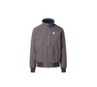 NORTH SAILS Giacca Sailor Slim fit, Uomo in Nylon Riciclato (IT, Testo, XXL, Regular, Regular, Asfalto)