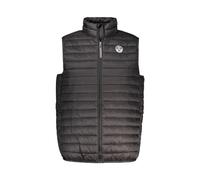 North Sails - Giacca Senza Maniche in Poliammide Nera con Tasche - - Jackets - Uomo - Nero - L