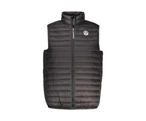 North Sails - Giacca Senza Maniche in Poliammide Nera con Tasche - - Jackets - Uomo - Nero - L