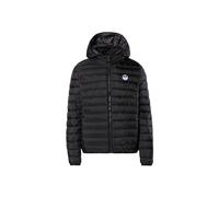 NORTH SAILS Giacca Skye Piumino Uomo con Cappuccio Staccabile Realizzato in micro-ripstop riciclato Imbottitura REPREVE (IT, Testo, L, Regular, Regular, Nero)