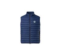 NORTH SAILS Zephyr Ultralight 100 grm - Gilet Uomo in tessuto New Nylon Soft riciclato con rivestimento idrorepellente (IT, Testo, L, Regular, Regular, Dark Denim)