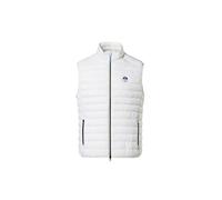 NORTH SAILS Zephyr Ultralight 100 grm - Gilet Uomo in tessuto New Nylon Soft riciclato con rivestimento idrorepellente (IT, Testo, M, Regular, Regular, White)