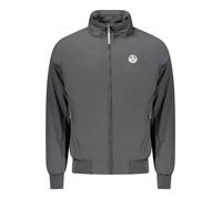 North Sails - Bomber in Poliestere Nero con Tasche - - Jackets - Uomo - Nero - S