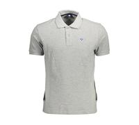 North Sails Gray Cotton Men Polo - XL