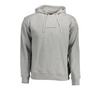 North Sails Gray Cotton Men Sweater - 3XL