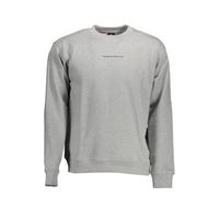 North Sails Gray Cotton Men Sweater - XXL