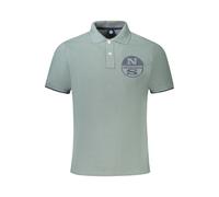 North Sails Green Cotton Men Polo Shirt - XL