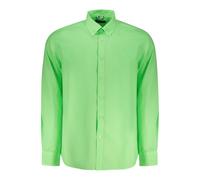 North Sails Green Cotton Men Shirt - L
