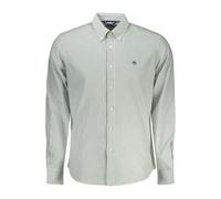 North Sails Green Cotton Men Shirt - S