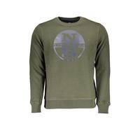 North Sails Green Cotton Men Sweater - L