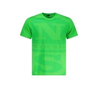 North Sails Green Cotton Men T-Shirt - M