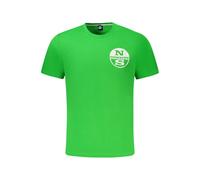 North Sails Green Cotton Men T-Shirt - M