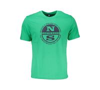 North Sails Green Cotton T-Shirt - XL