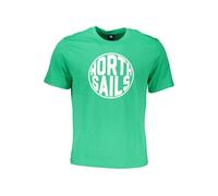 North Sails Green Cotton T-Shirt - XXL