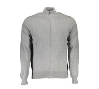 North Sails Grigio Cotton Men Cardigan - XXL