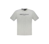 North Sails Grigio Cotton Men T-Shirt - XL