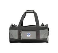 North Sails - Grigio Polyester Duffle Bag - - Bags - Uomo - Grigio - ONE SIZE