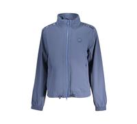 North Sails, ,Jackets ,Donna ,Blu ,XL Giacca in Nylon Blu con Dettagli a Contrasto