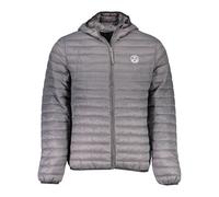 North Sails, ,Jackets ,Uomo ,Grigio ,L Giacca grigia con cappuccio e tasche