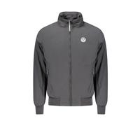 North Sails, ,Jackets ,Uomo ,Nero ,L Bomber in Poliestere Nero con Tasche