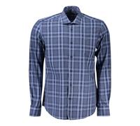 North Sails Light Blue Cotton Men Shirt - S