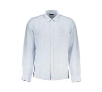 North Sails - Linen Shirt - - Shirts - Uomo - Blu - S