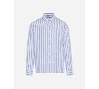 North Sails Linen Stripe M - Camicia - Uomo - Azzurro M