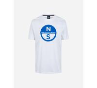 North Sails Logo M - T-shirt - Uomo - Bianco M