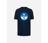 North Sails Logo M - T-shirt - Uomo - Blu Navy XL