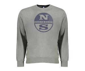 North Sails - Long Sleeve Sweatshirt - - Sweatshirts & Hoodies - Uomo - Grigio - L