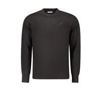 North Sails, ,Knitwear ,Uomo ,Nero ,S Maglione in Nylon Nero Ricamato