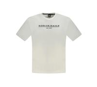 North Sails - Magliette in Cotone Bianco - -Tops -Uomo -Bianco -L