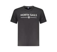 North Sails - Magliette Uomo in Cotone Nera - - Tops - Uomo - Nero - L