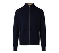 North Sails maglioncino cotone FULL ZIP manica lunga finezza 12 navy blu 699228-0802