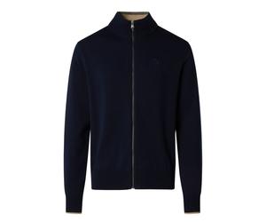 North Sails maglioncino cotone FULL ZIP manica lunga finezza 12 navy blu 699228-0802