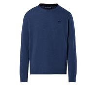 NORTH SAILS Pullover Uomo in Cashmere con Logo Ricamato sul Petto (Blue Melange - M)